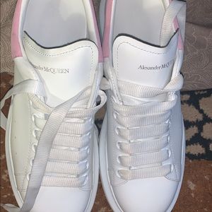 Alexander Mcqueens. Pink & white.